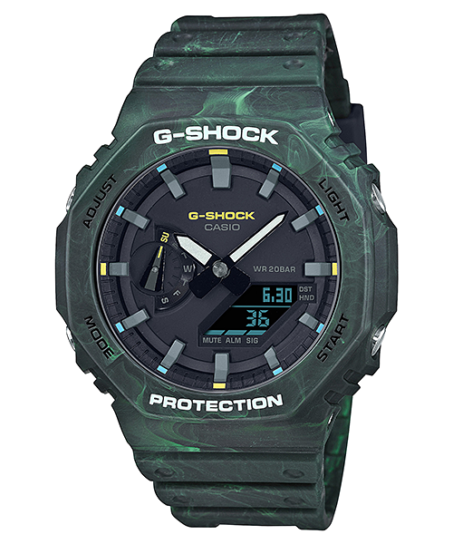 G-Shock GA2100FR-3A Mystic Forest CasiOak
