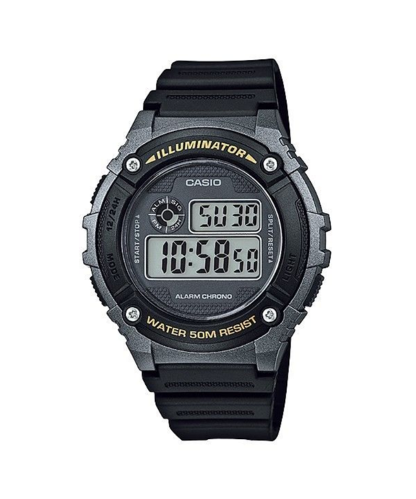 Casio Unisex W216H-1B