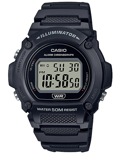 Casio Unisex W219H-1A