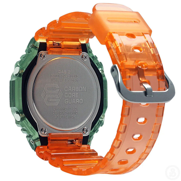 GA2100HC / GA2100 Translucent Orange G-Shock Band ONLY - 6 week order